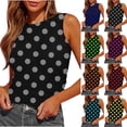 thumbnail image 1 of Ashirexll Tank Tops for Women, Summer Sleeveless Round Neck Slim Side Ruched Basic Tee Shirts, 1 of 5