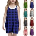 thumbnail image 1 of Ashirexll Teen Summer Dresses, Girls Summer Dress, Summer Casual Dress for Girls Fashion Sleeveless Slip Dress with Pockets, 1 of 6