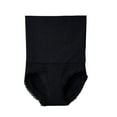 thumbnail image 1 of Ashirexll Underwear Women, Shapewear for Women High Waist Tight Hip Lifting Postpartum Underwear Black XXL, 1 of 5
