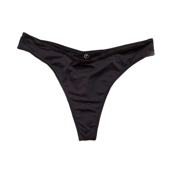 Ashirexll Underwear for Women, Ladies Underwear Panties, Solid Color Bow Seamless Breathable Thong Edging Panties