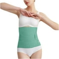 thumbnail image 1 of Ashirexll Waist Trainer for Women Abdominal Postpartum Pregnant Women's Belt Looks Thin and Plastic Belt Green XL, 1 of 7