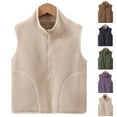 thumbnail image 1 of Ashirexll Winter Coats for Girls, Kids Winter Coat, Fashion Boys and Girls Fleece Sleeveless Outerwear Vests Sleeveless Jackets Warm Coats, 1 of 4