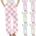 thumbnail image 1 of Ashirexll Winter Pajamas for Women, Pajama Pants Women, Printed Fleece Sleep Pants with Pockets Fashion Casual Warm and Cozy Full Length Sleepwear, 1 of 5
