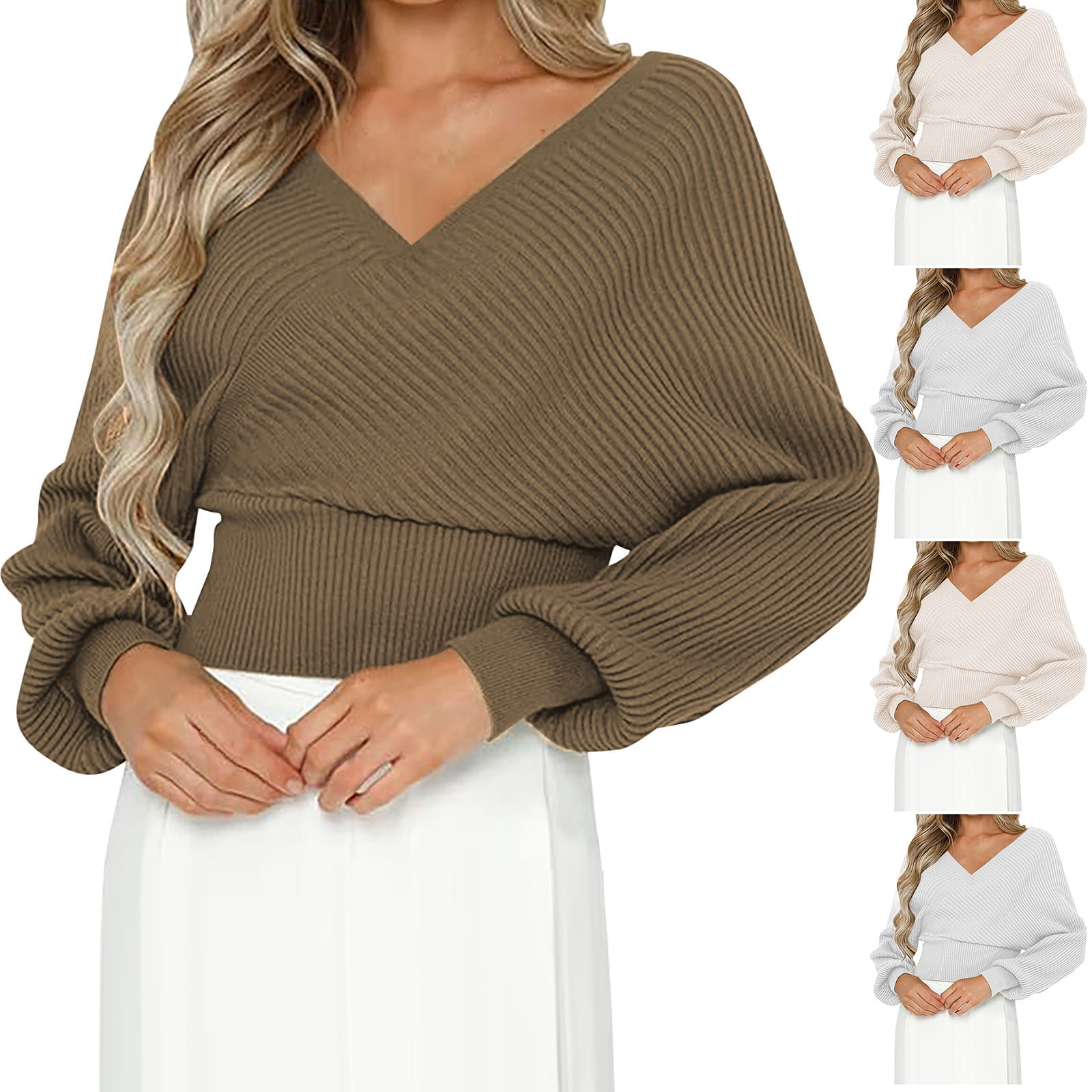 Ashirexll Winter Sweaters for Women, Pullover Sweaters for Women, Women ...