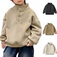 thumbnail image 1 of Ashirexll Winter Tops for Girls Long Sleeve Tops 1-13 Years Children Casual Knitted Sweater with Round Neck, 1 of 3