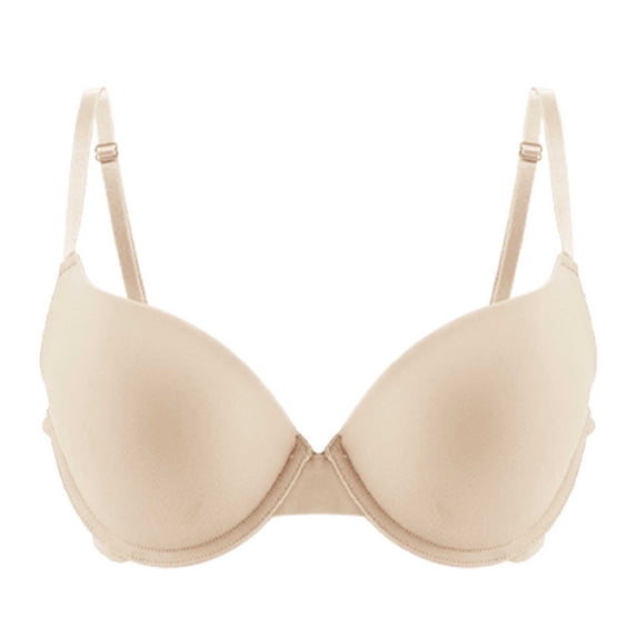 Ashirexll Wireless Bra, Bralettes for Women, Plus Size Solid Color Traceless Seamless Gathering Lightweight Bras