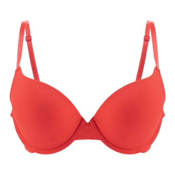 Ashirexll Wireless Bra, Bralettes for Women, Plus Size Solid Color Traceless Seamless Gathering Lightweight Bras