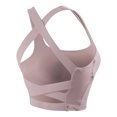 Ashirexll Wireless Bra, Strappy Yoga Sports Bras for Women Padded Criss-Cross Back Tank Tops