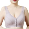 thumbnail image 1 of Ashirexll Tshirt Bras for Women, Wireless Bras for Women, Ladies' Solid Color Backless Seamless Push-Up U-Shaped Beautiful Back Underwear Everyday Bras, 1 of 7