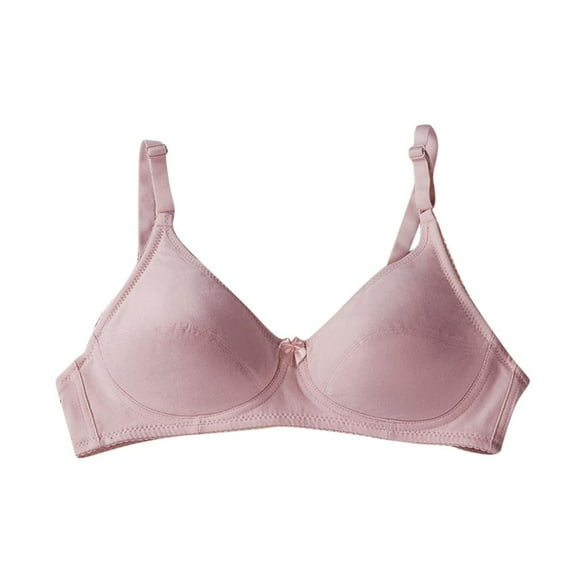 Ashirexll Wireless Bras for Women, Plus Size Everyday Bras, Solid Color Seamless Nude Lifting Soft Support Bra for Women Everyday Bras