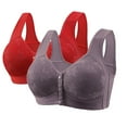 thumbnail image 1 of Ashirexll Women's Bras, Wireless Bras for Women, Plus Size Everyday Bras, Women's Style Lifting Seamless Top Tank Top Women's Gathering Underwear Thin Collection Breast Bra, 1 of 3