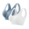 thumbnail image 1 of Ashirexll Women's Sports Bras, Sports Bras for Women Large Bust, Women Seamless Sports Bra Wirefree Yoga Bra with Removable Pads, 1 of 4
