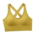 thumbnail image 1 of Ashirexll Women's Sports Bras, Sports Bras for Women Large Bust, Solid Casual Plus Size-thin Large Bra Sports Bra Full Bra Cup, 1 of 6