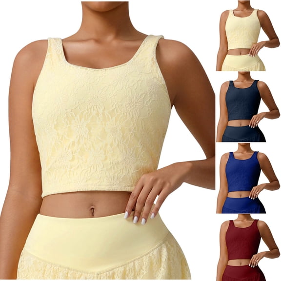 Ashirexll Womens Casual Tops, Summer Tops for Women, Casual Oversize Solid Color Round Neck Sleeveless Blouse Tank