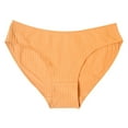 thumbnail image 1 of Ashirexll Womens Cotton Underwear, Ladies Underwear Panties, Fashion Mid Waist Solid Breathable Ladies Panties, 1 of 2