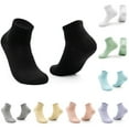 thumbnail image 1 of Ashirexll Womens Crew Socks, Fuzzy Socks for Women, Sweat Absorbing Breathable Cotton Short Tube, 1 of 3
