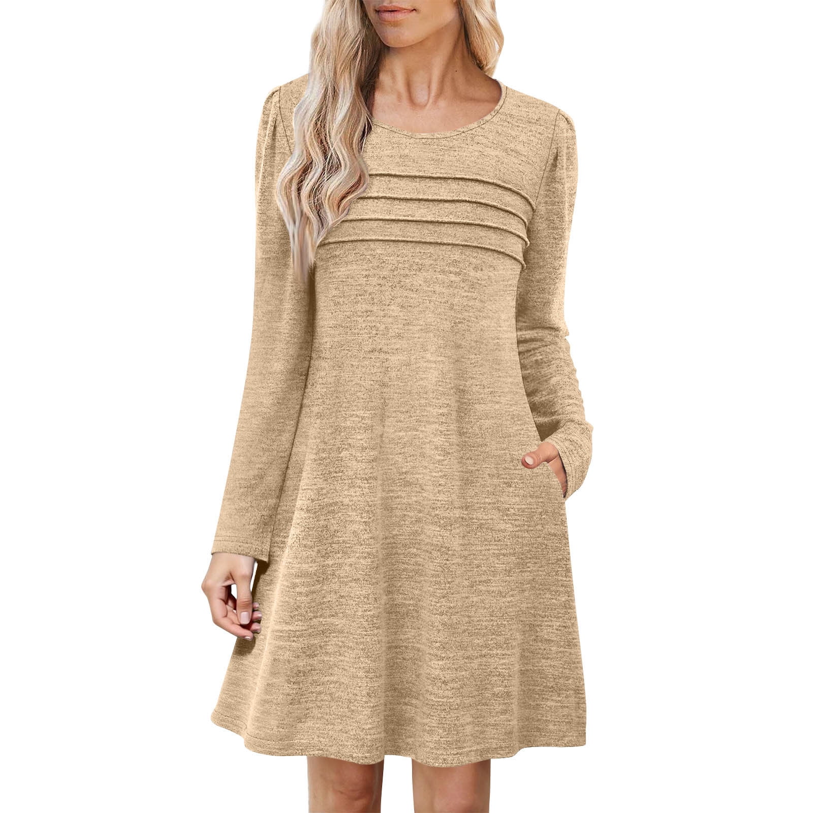 Ashirexll Womens Long Sleeve Dresses, Winter Dresses for Women, Fashion — free download