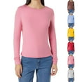 thumbnail image 1 of Ashirexll Womens Long Sleeve T Shirts, Ladies Tops and Blouses, Women's Casual Round Neck Shirt Long Sleeve Tops Fall Clothes, 1 of 7
