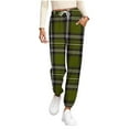 thumbnail image 1 of Ashirexll Womens Pajama Pants, Winter Pajamas for Women, Printed Pajama Pants with Lace Up and Pockets Fashion Casual Sleepwear, 1 of 6