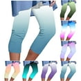 thumbnail image 1 of Ashirexll Womens Summer Pants, Yoga Pants Women, Sports Solid Color Beach Yoga Capri Pants Casual Trousers, 1 of 5
