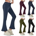 thumbnail image 1 of Ashirexll Womens Summer Pants, Yoga Pants Women, Stretchy High Waisted Skinny Leggings Denim-Like Trousers, 1 of 7