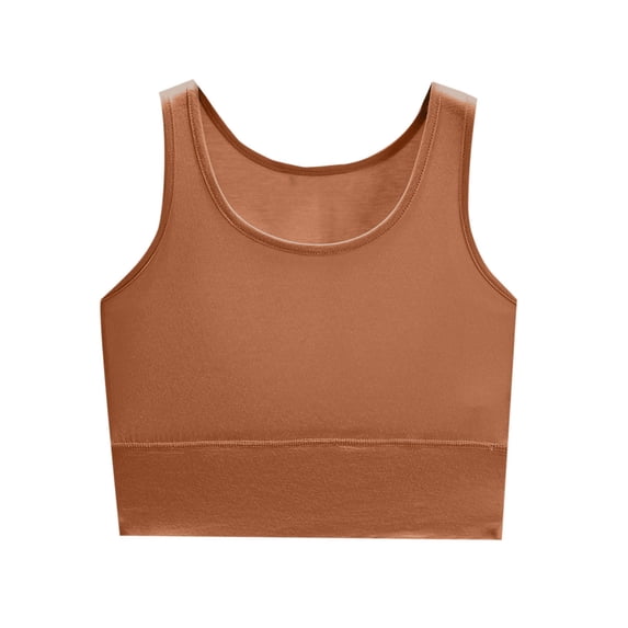 Ashirexll Womens Summer Tops, Fashion Summer Casual Solid Color Loose Round Neck Sleeveless Tank Blouses