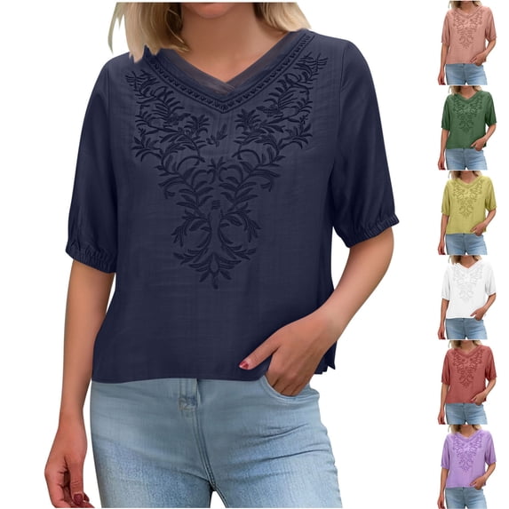 Ashirexll Womens Summer Tops, Short Sleeve Shirts for Women, Solid Color Hollow Out Woven Sweater Without Buttons Conditioned Jacket Cardigan