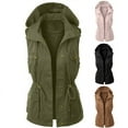 thumbnail image 1 of Ashirexll Womens Vests Outerwear, Womens Winter Coats, Fashion Sleeveless Casual Button Jacket with Pocket Versatile Top, 1 of 4