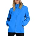thumbnail image 1 of Ashirexll Zip up Hoodie Women, Winter Coats for Women Spring and Winter Waterproof Hooded Jacket Outdoor Fall, 1 of 6