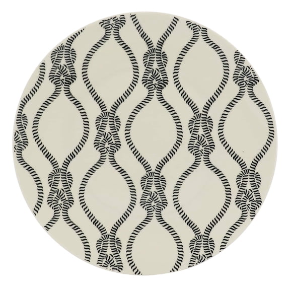 Ashland 10" Nautical Ceramic Plate , Summer Home Decor