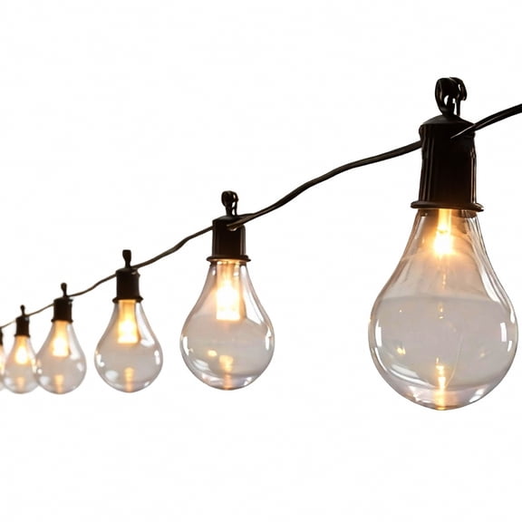 Ashland 12ct. Shatterproof Edison Bulb LED String Lights , Summer Home Decor