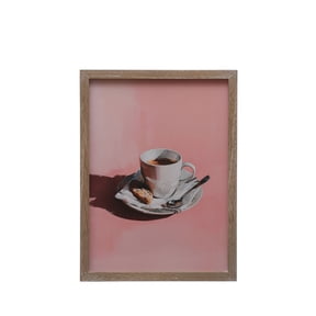 Ashland 13" x 17.5" Espresso Wall Decor , Summer Home Decor