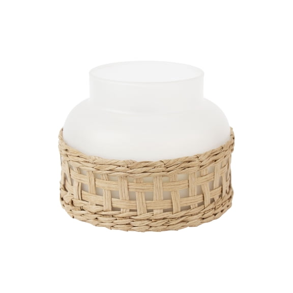 Ashland 16oz. Scented Candle in Glass & Basket , Summer Home Decor