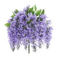 thumbnail image 1 of Ashland 17” Artificial Polyester Purple Wisteria Bouquet, 1 of 6