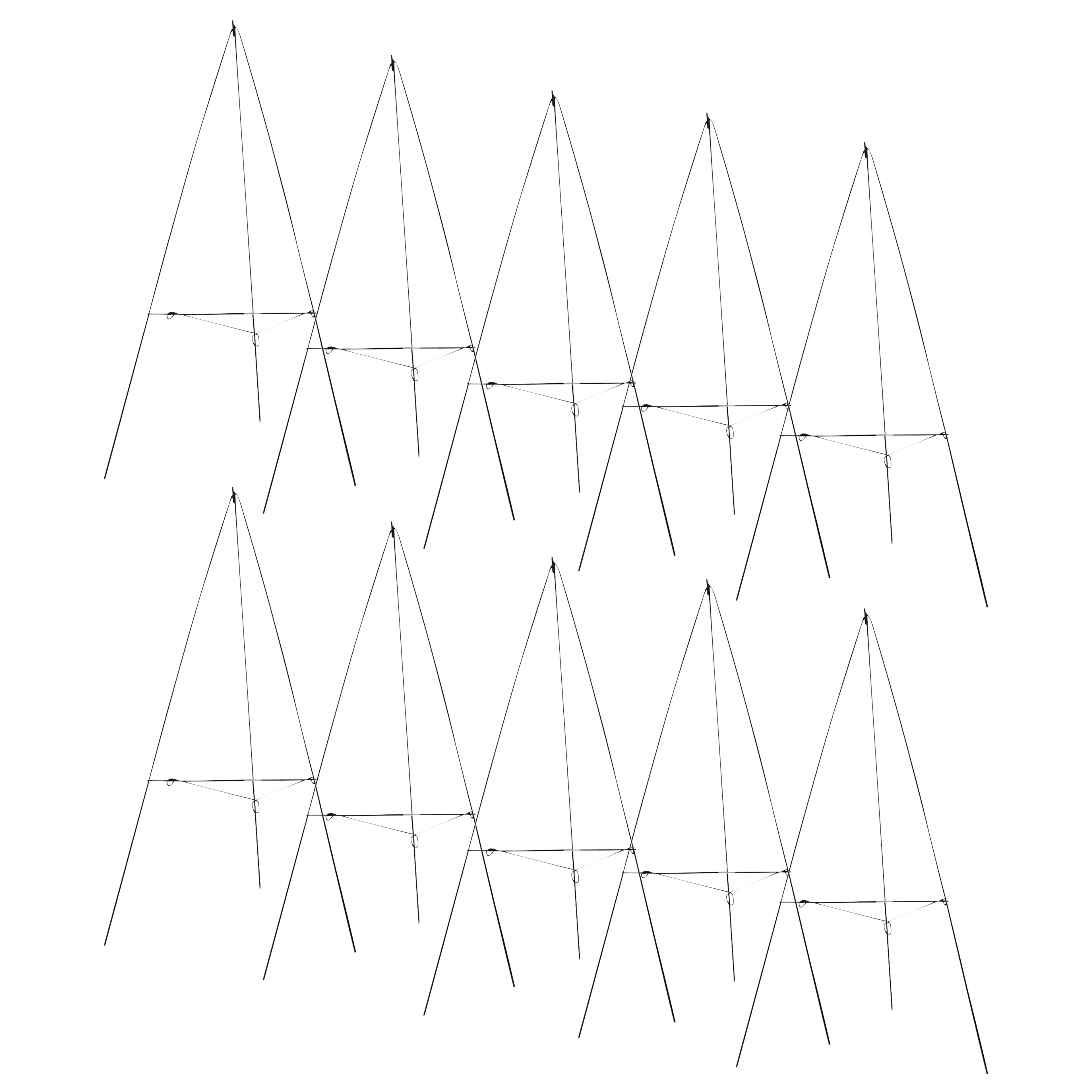 Ashland 30 Metal Easel with Floral Arrangements Pictures Signs Bulk (10 Pack)