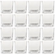 Ashland 6" Cube Table Decoration Clear Glass Vase, Set of 12
