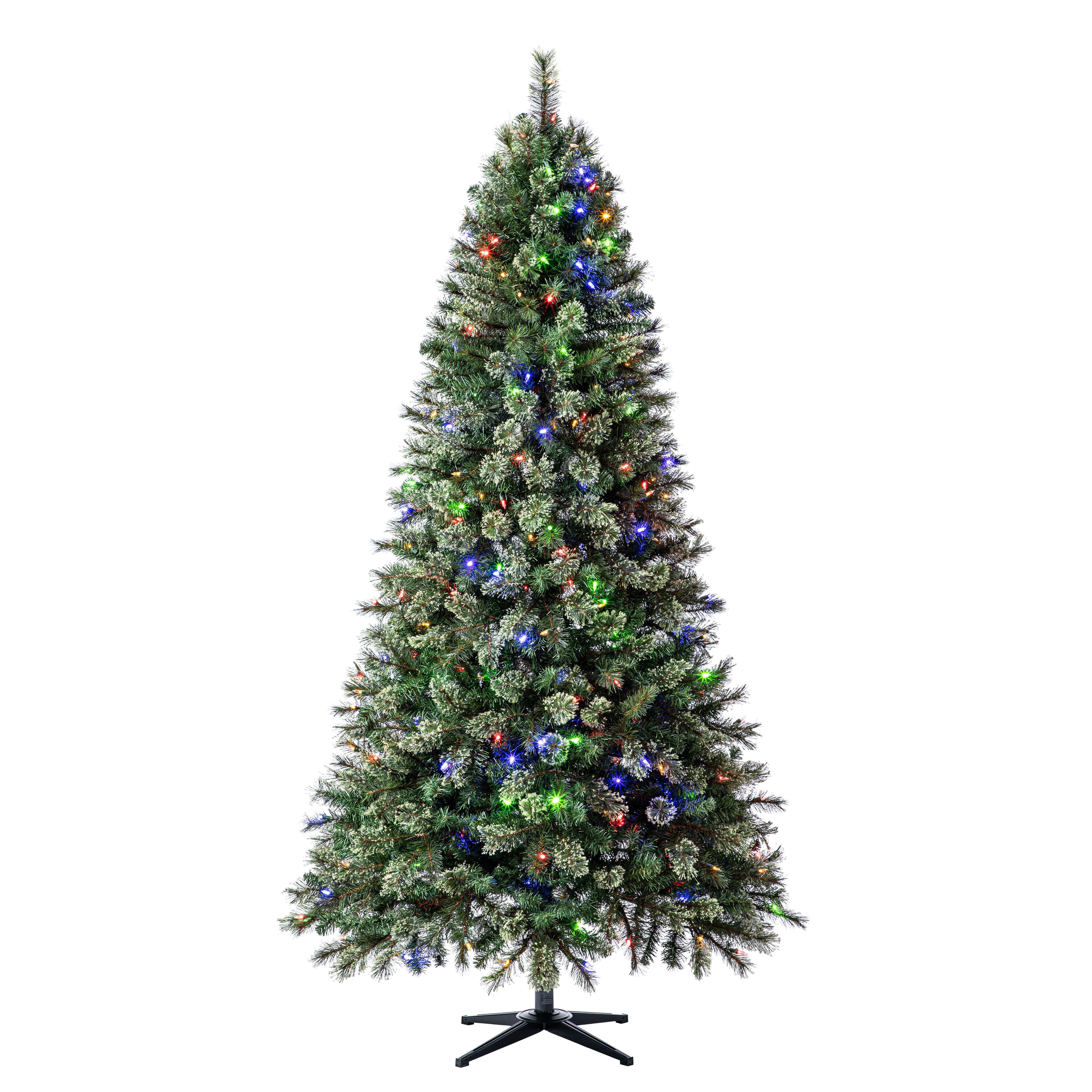 Ashland 7.5ft. PreLit Augusta Pine, Artificial Christmas Tree, Color