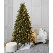 7.5ft. Pre-Lit Glendale Spruce Artificial Christmas Tree, LumaDazzle Color Changing LED Lights by Ashland