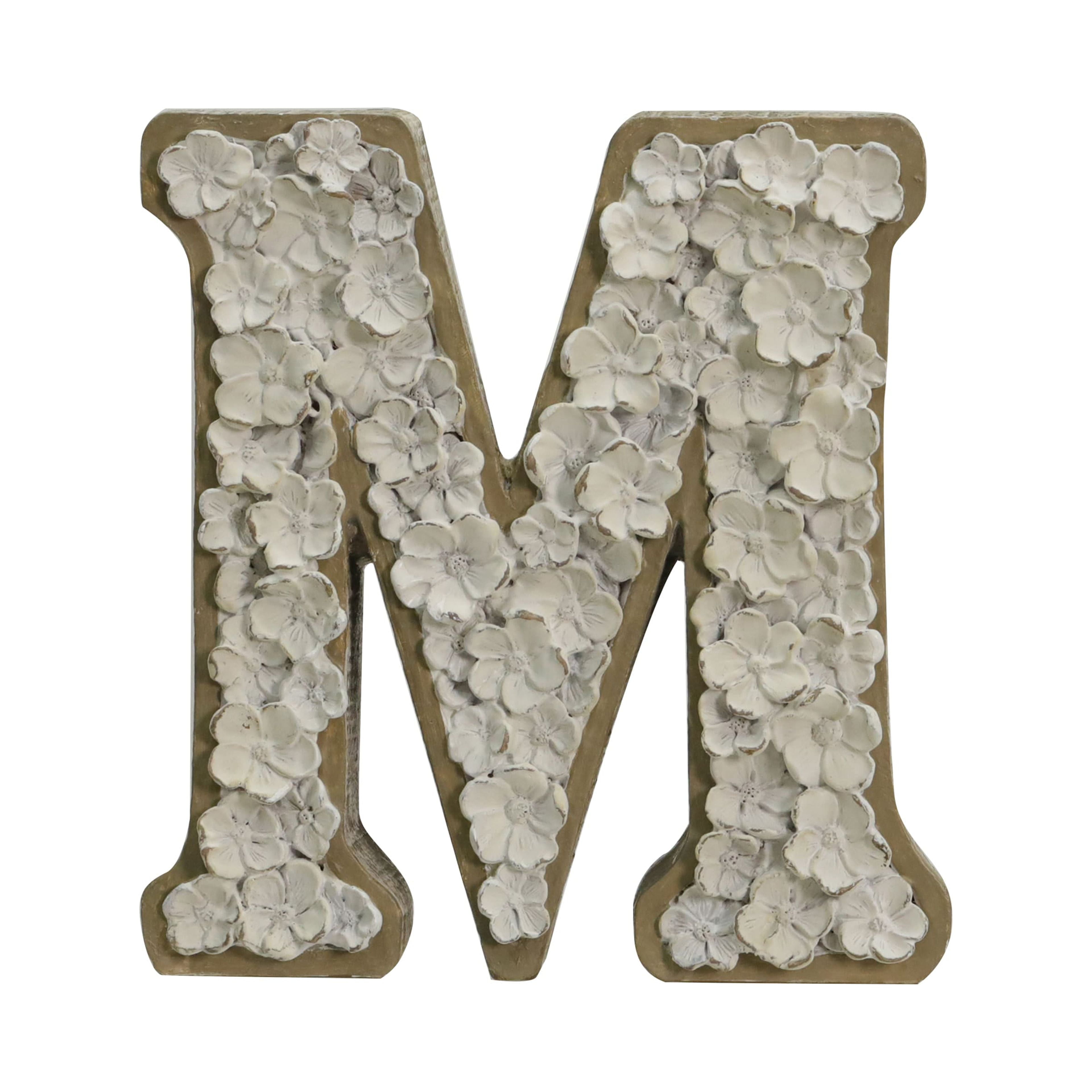 Ashland 7”; Letter M Tabletop Accent, Fall Décor