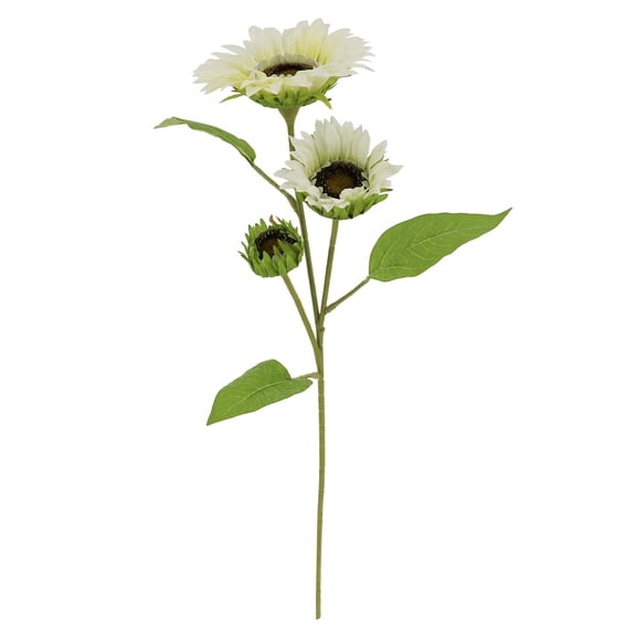 Ashland Cream Sunflower Stem, 34" , 6 Pack