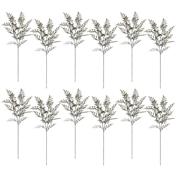 Ashland Green Sharp Fern Stem, 29.5", 12 Pack
