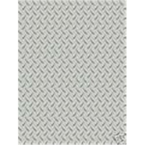 Ashland HDCV-25 0.25 in. Diamond Plated Aluminum overlay - 15 gpm