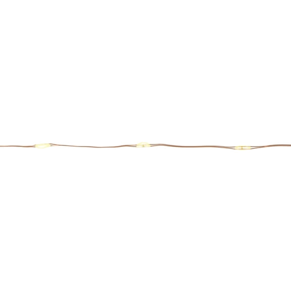 Ashland LED String Lights, Warm White Micro Fairy Lights on Flexible Copper Wire, 41.5", 8-Pack