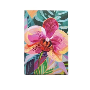 Ashland Orchid & Tropical Leaf Wall Art , Summer Home Decor