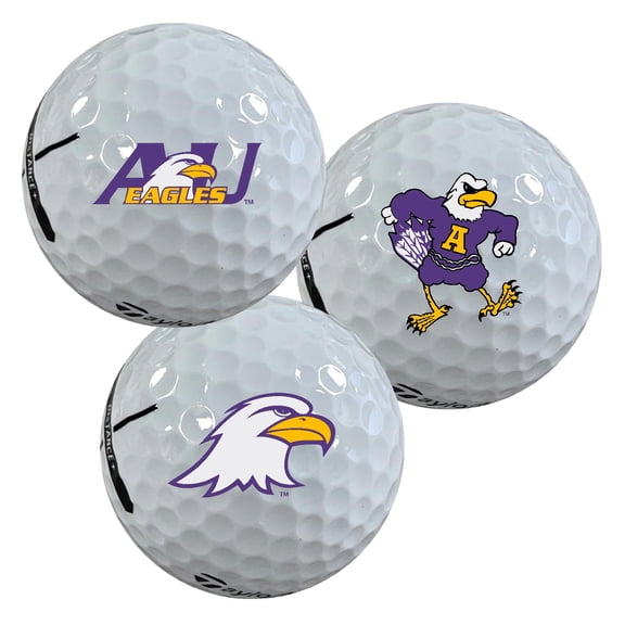 Ashland University Eagles Logo Edition Taylormade Distance+ Golf Balls 12-Pack (Dozen)