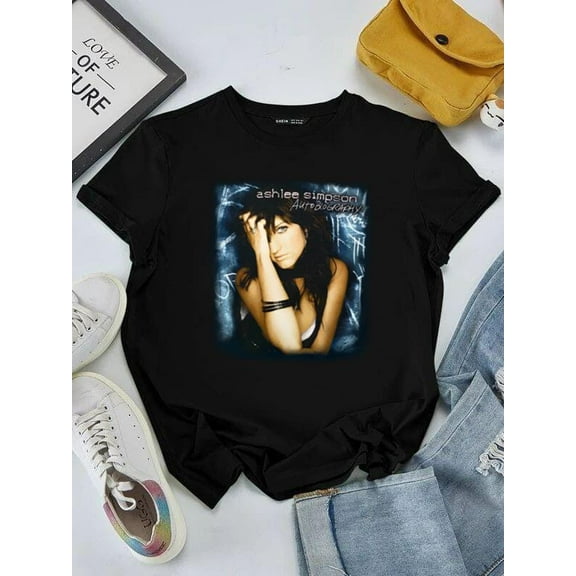 Ashlee Simpson Autobiography Tour Concert Pop Music Fan Gift Retro Unisex tee V50889, for men & women, up to size 5XL