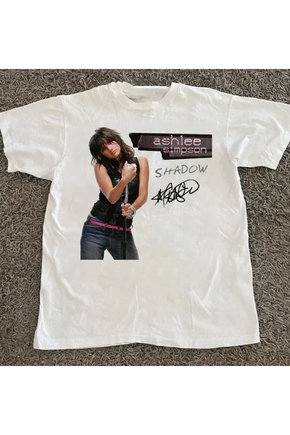 Ashlee Simpson Shadow Album 2004 Gift For Fans S to 5XL T-Shirt TMB3131