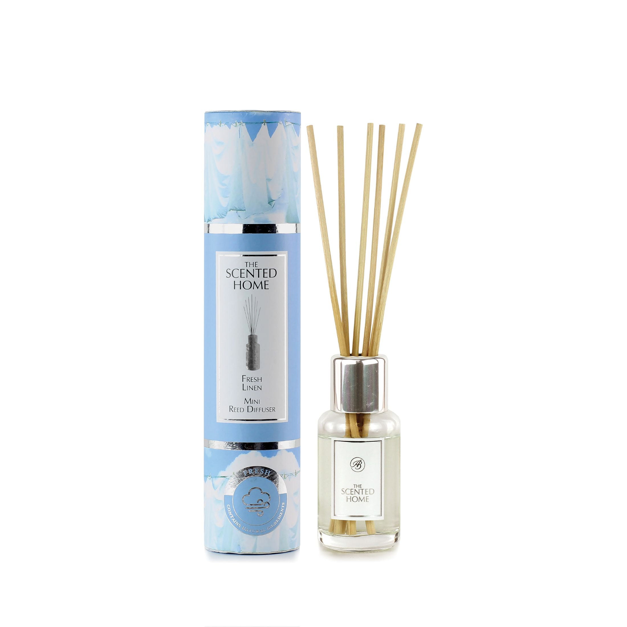 Ashleigh & Burwood Mini Reed Diffuser, Fresh Linen Fragrance, Citrus ...