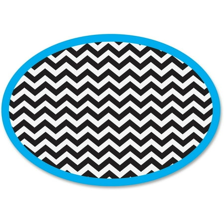 (3 pack) (3 Pack) Ashley, ASH10047, Chevron Oval Magnetic WhiteBoard Eraser, 1 Each, Black,White