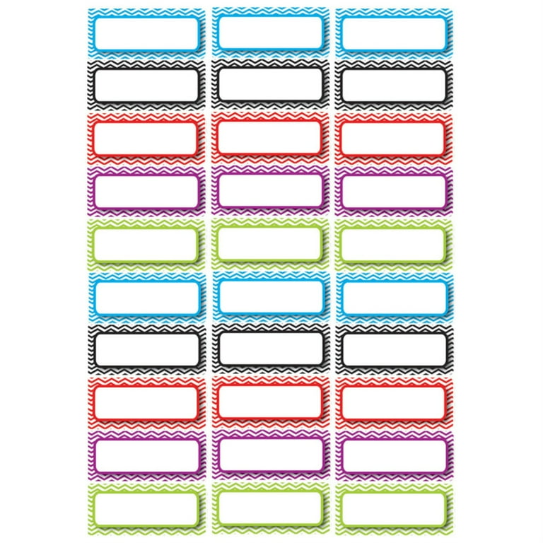 Ashley Dry Erase Chevron Nameplate Magnets - 30 x Rectangle Shape - Magnetic - Chevron - Die-cut, Write on/Wipe off, Heavy Duty - Multicolor - Foam - 1 / Pack Ashley Dry Erase Chevron Nameplate Magnets - 30 x Rectangle Shape - Magnetic - Chevron - Die-cut, Write on/Wipe off, Heavy Duty - Multicolor - Foam - 1 / Pack